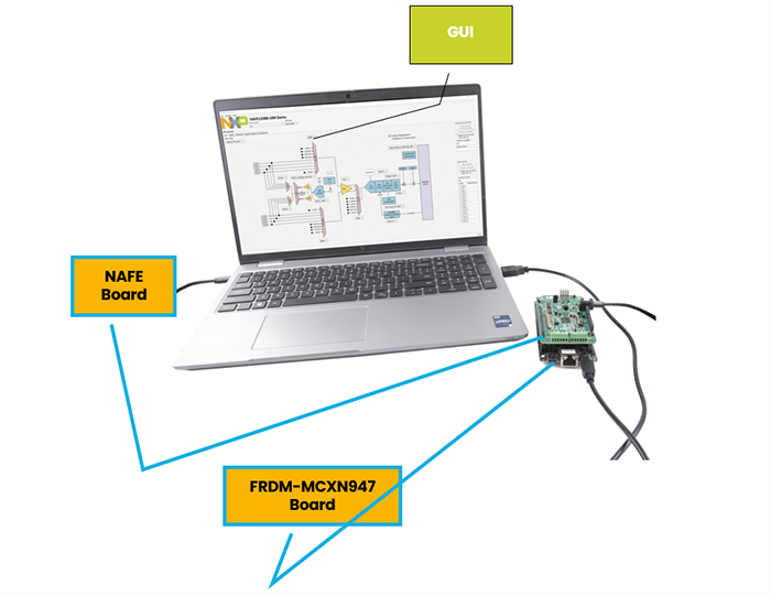 Mechanical Drawing - NXP Semiconductors NAFE33352-UIOM AIO AFE Arduino® Shield Eval Board